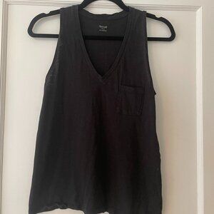 Madewell Tomboy V-Neck Tank Top